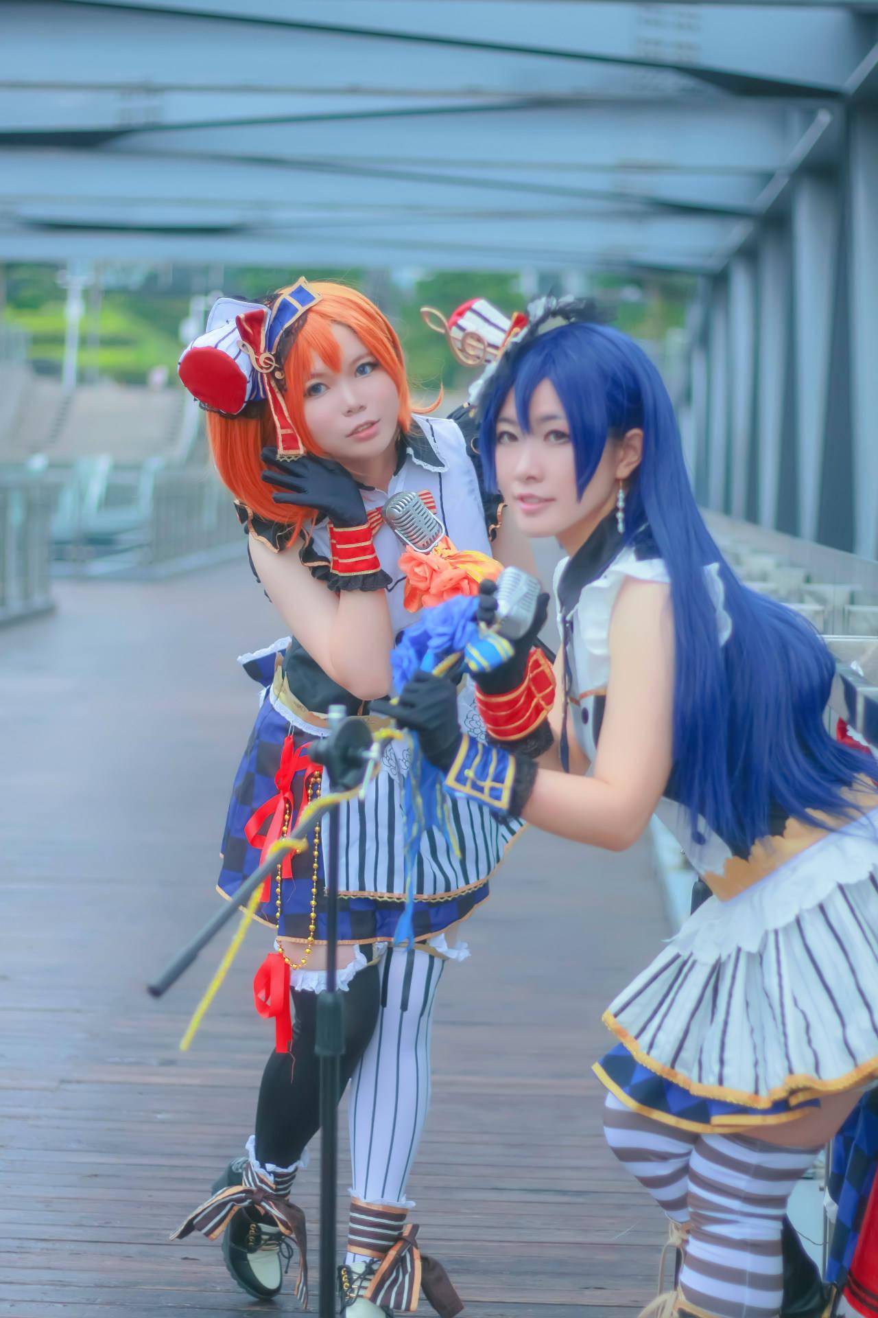 love live 女仆觉醒 海未cosplay