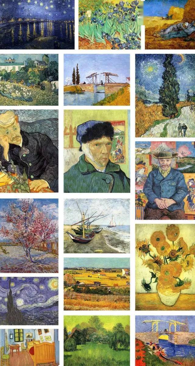 收藏！梵高最有名的26幅画解读！_作品