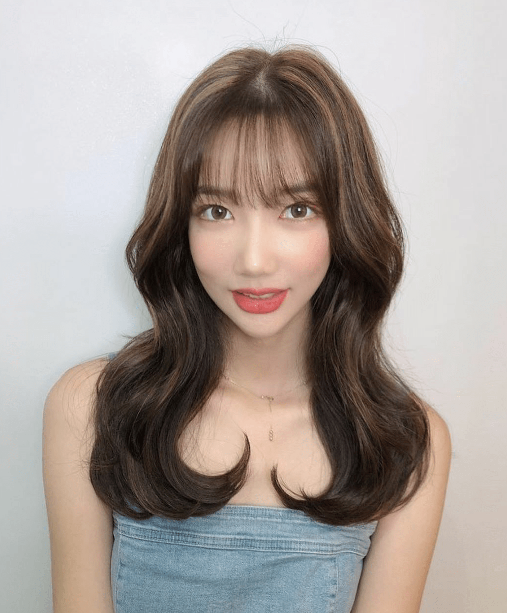 发型欣赏可爱鱼尾烫