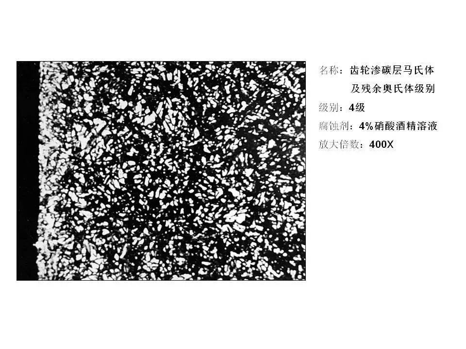 30张经典金相图片精解渗碳和碳氮共渗金相级别