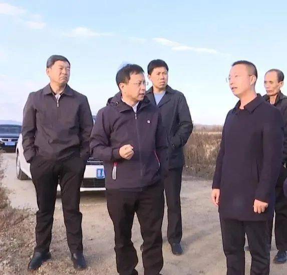 杨秀波来我县检查指导秋收工作和重点项目建设情况