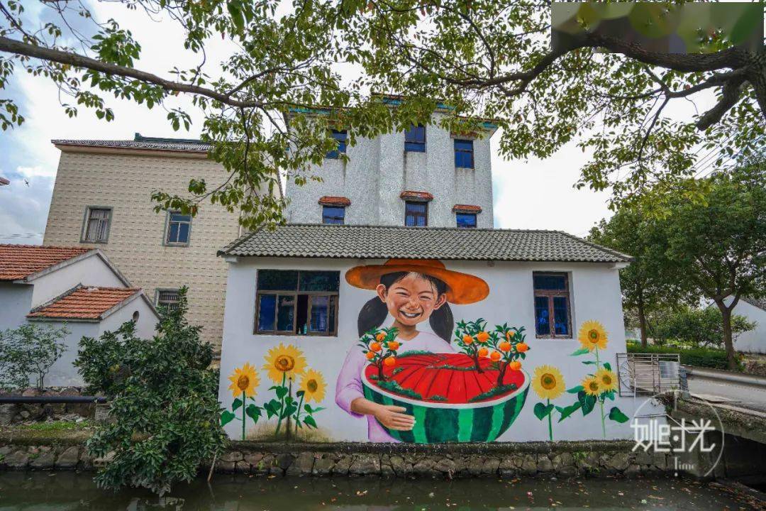 全村布满3d墙绘临山这个小村庄成网红打卡点美得太震撼