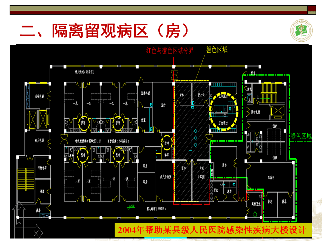 胡国庆课堂 | 医院感染性疾病楼建筑设计的院感要求