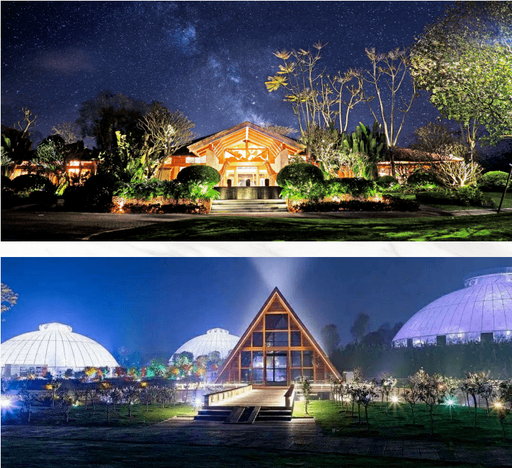 作为全福建难得一见的东南亚风情度假村,深处唐宋花仙谷,有种漫步在