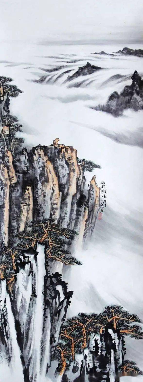 苏春生(1939-),著名山水画家.