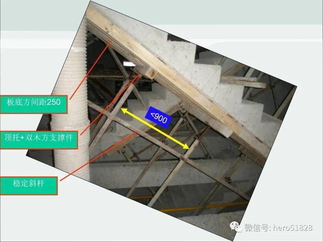 樓梯模板施工工藝及統一做法圖解