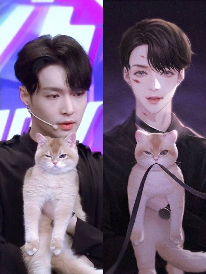 漫撕男图鉴之张艺兴神仙颜值是真的存在的