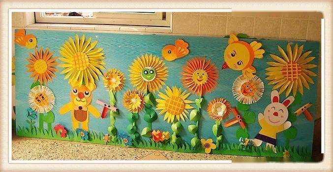 主题墙手工环创70今天为大家准备了幼儿园主题墙环境布置,非常的