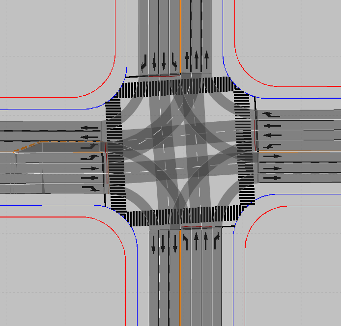 奇葩交叉口设计借道左转