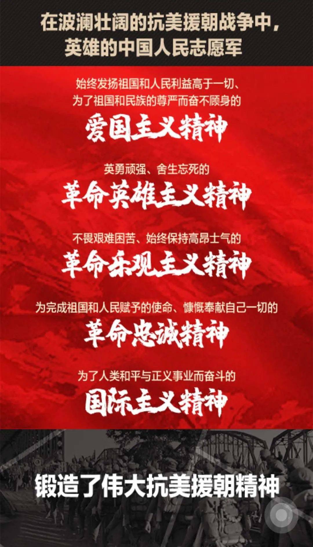 今天是抗美援朝纪念日我们一起上队课