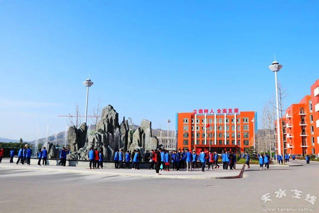 天水在线走进甘谷看小康之教育篇甘谷县第六中学