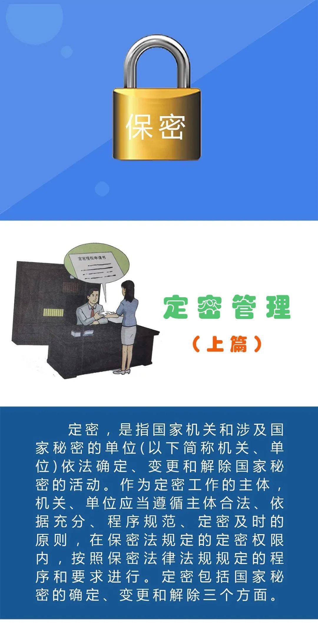 保密知识学习什么是定密管理定密责任人如何确定一张大图带你了解