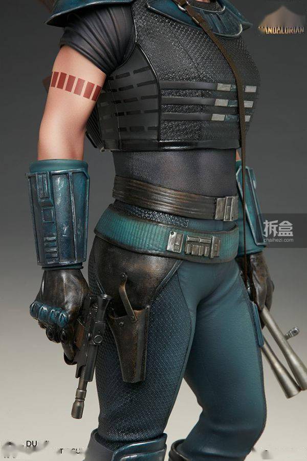 sideshow星战剧集曼达洛人caradune卡拉19寸雕像