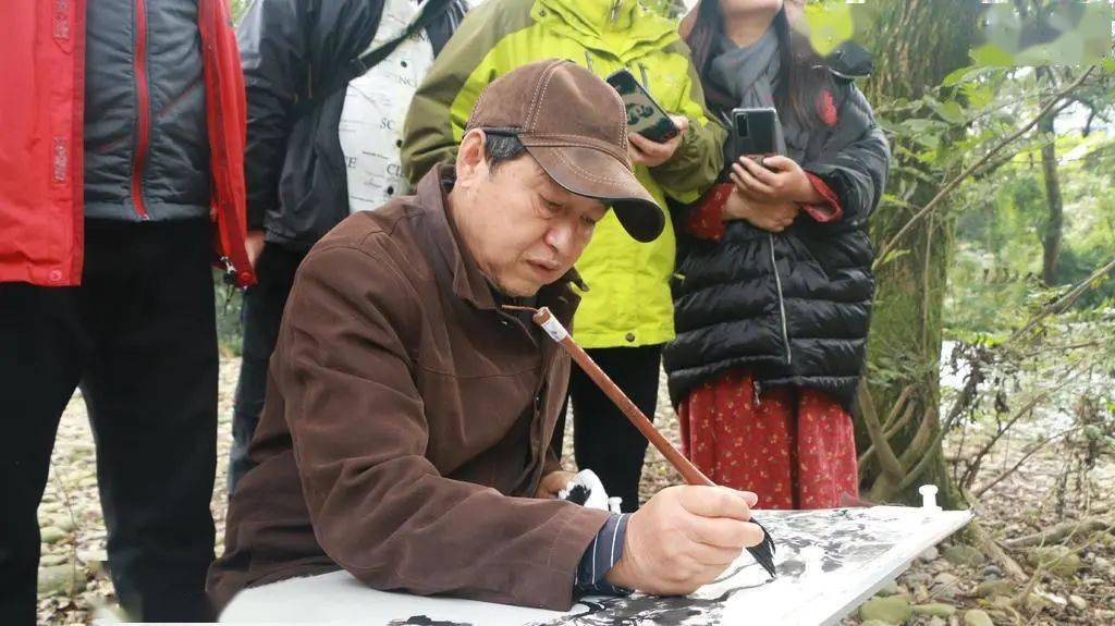 崀山:水墨丹霞藏灵韵 国画名家来写生_李铁生