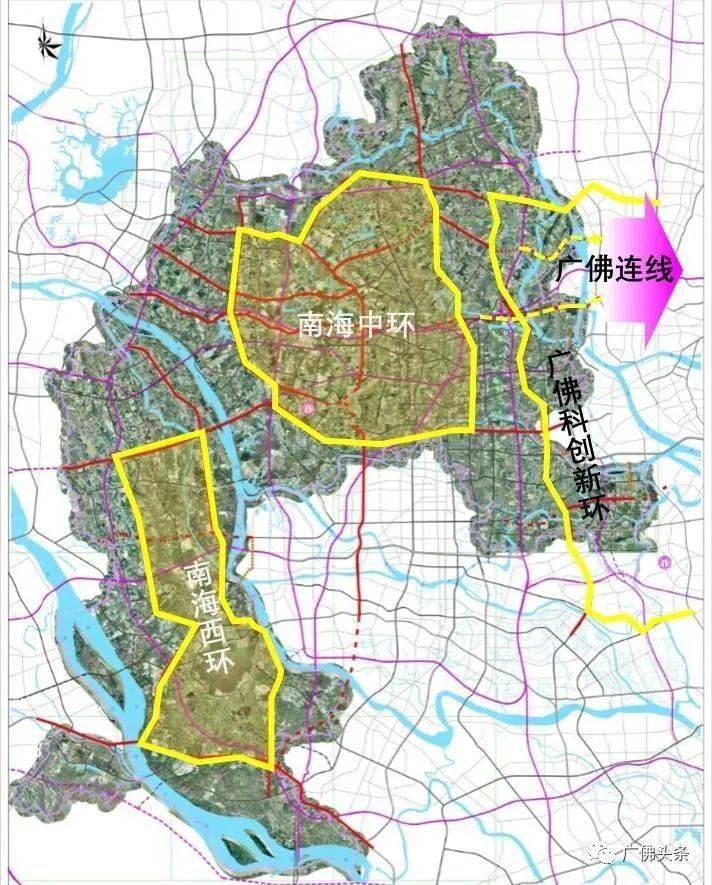 南海與廣州銜接通道或達49條打造六縱六橫快速幹線金沙洲九橋成亮點