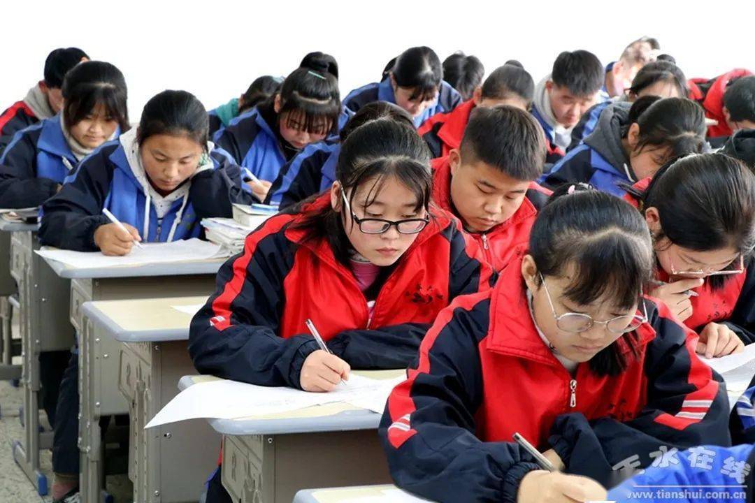 天水在线走进甘谷看小康之教育篇甘谷县第六中学
