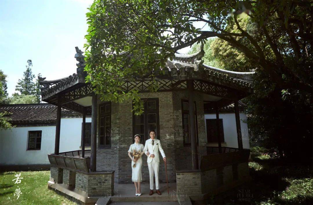 园林婚纱照丨旧时光里的中国式优雅