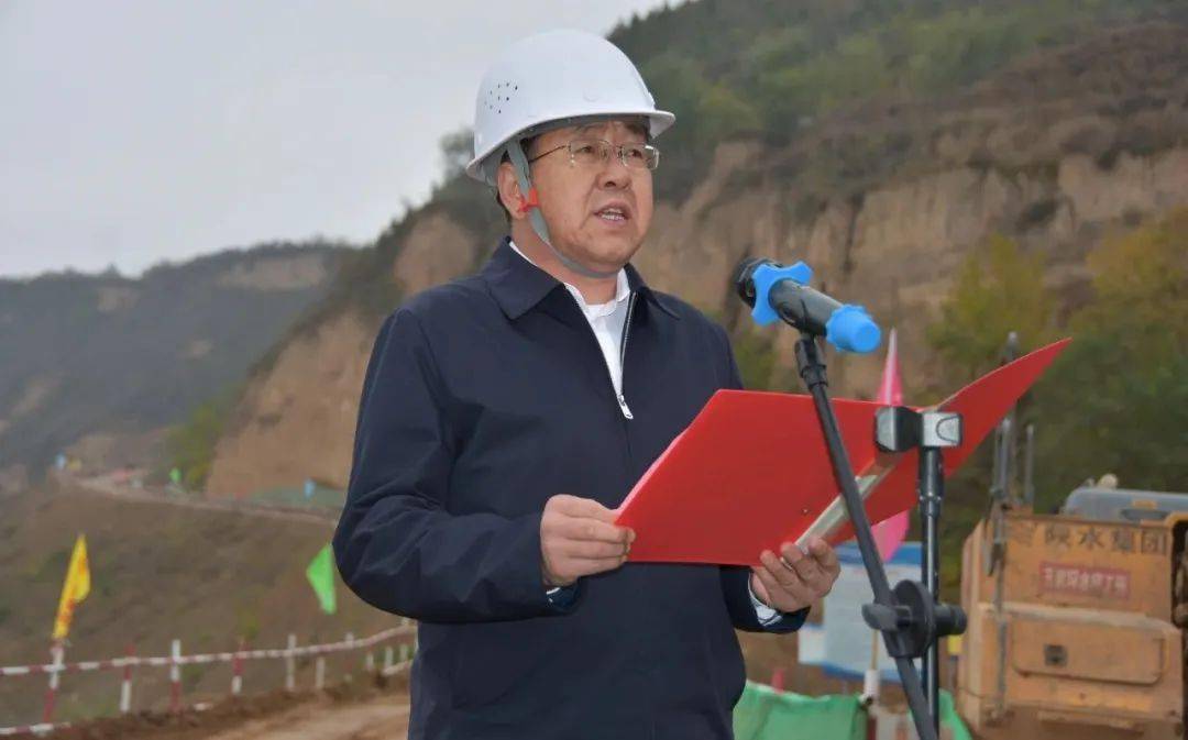 止滑促升决战收官淳化县举行屯庄水库大坝填筑仪式