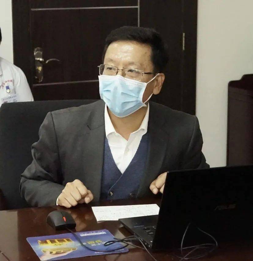 山东省新冠肺炎定点医院核验工作组来我院检查指导工作