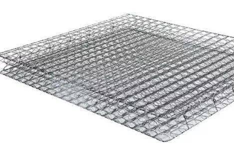 区别于独立弹簧,一般的弹簧都是一个一个的弹簧组合在一起的,而整网