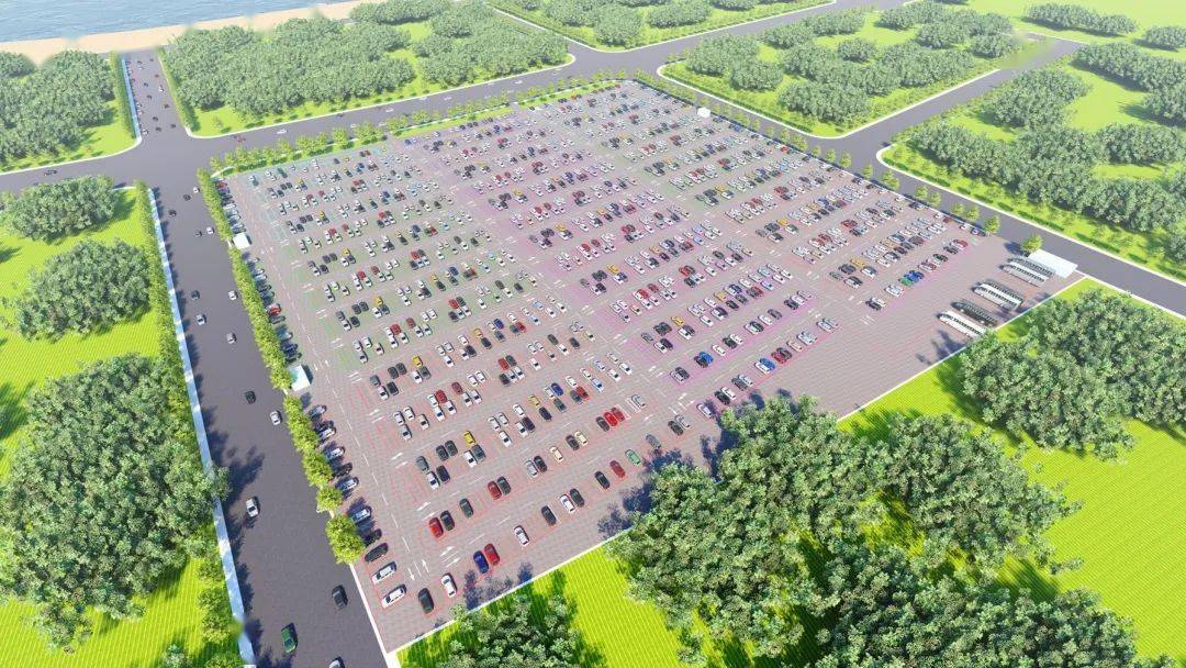 滨海新区这里新建3000 停车位,亲海自驾走起!