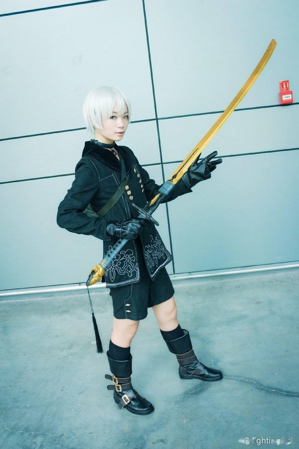 9s cosplay,是小天使了