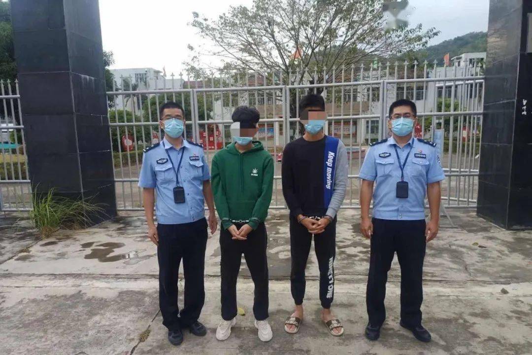 大快人心潮南这两个飙车后生仔抓了