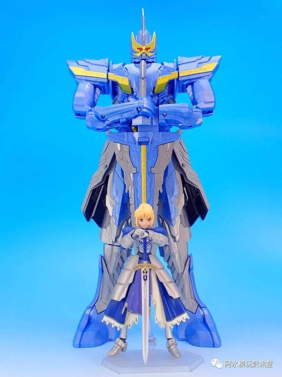 百搭万代10月dx亚瑟王巨剑kingexcalibur日玩实物图