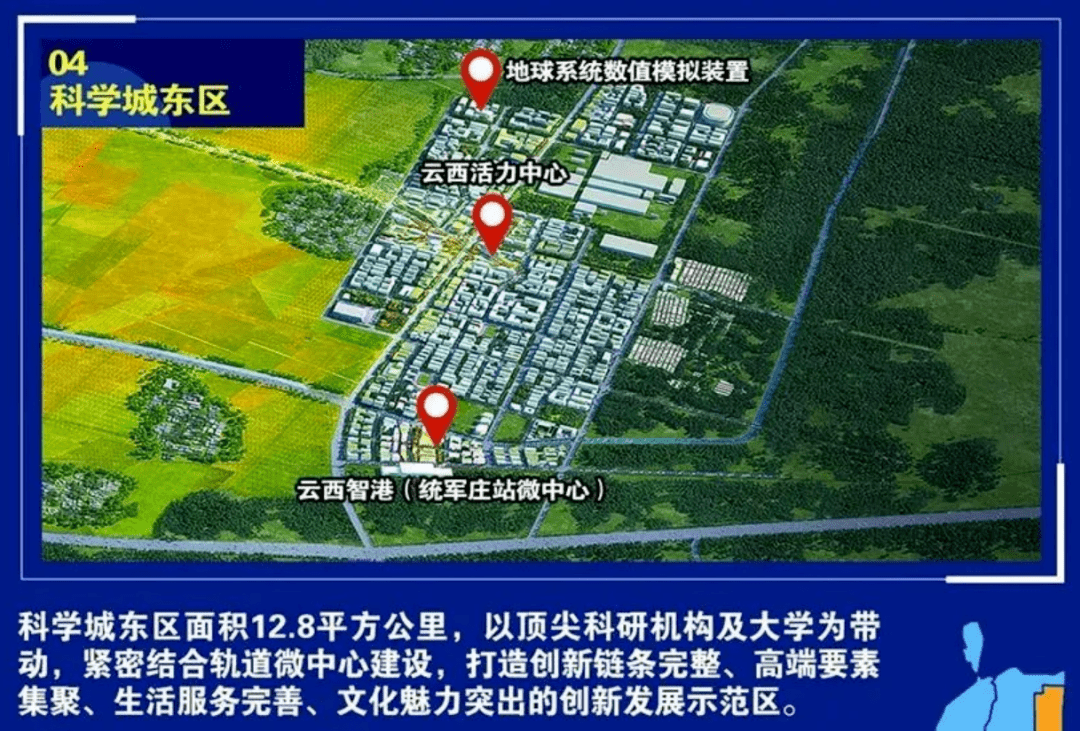 重點來了圖示中:標註懷柔站,懷柔北站,懷柔南站和密雲統軍莊站4座軌道