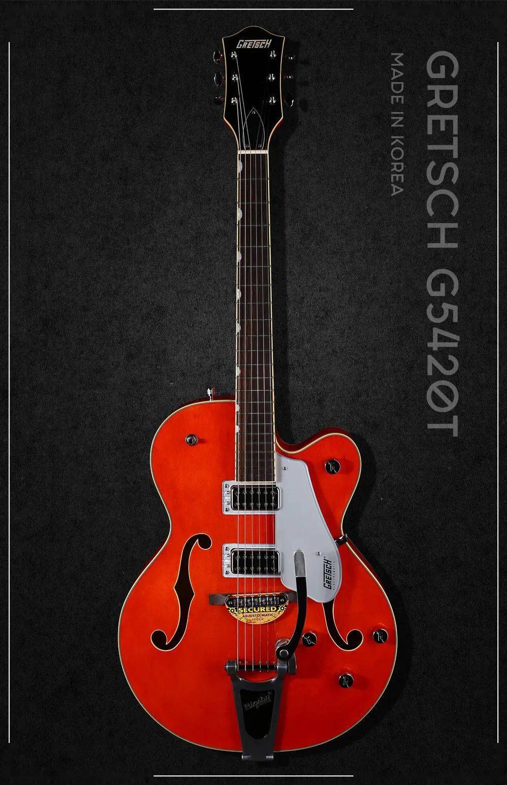 普及型空心电吉他丨gretschg5420t