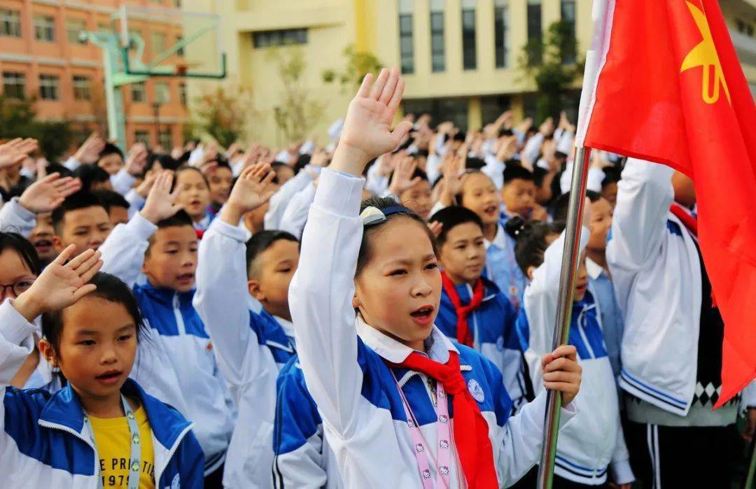 山宝海娃邀你来读书啦陈屿中心小学举行读书节开幕式