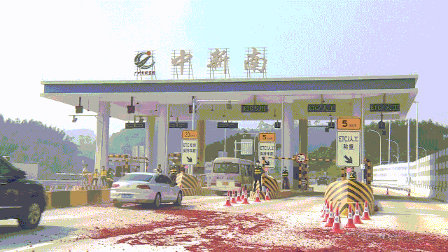 直击花莞高速增城段通车现场→_手机搜狐网