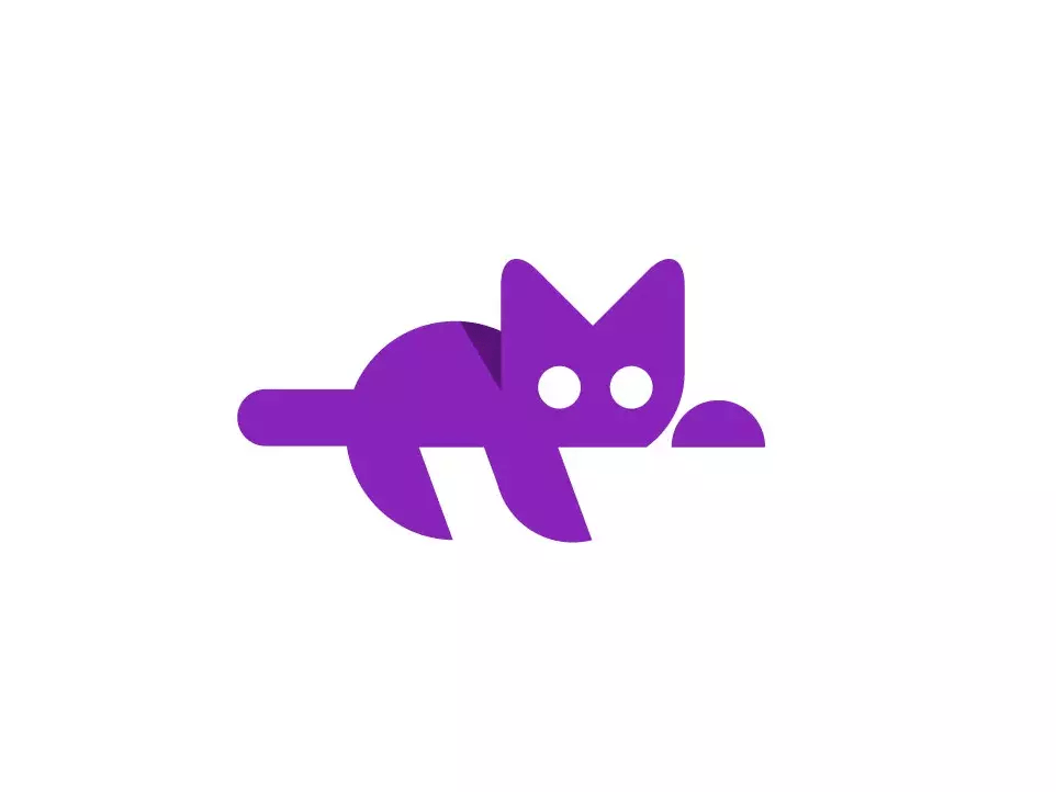 喵星人这么拽 一波可爱猫咪主题logo