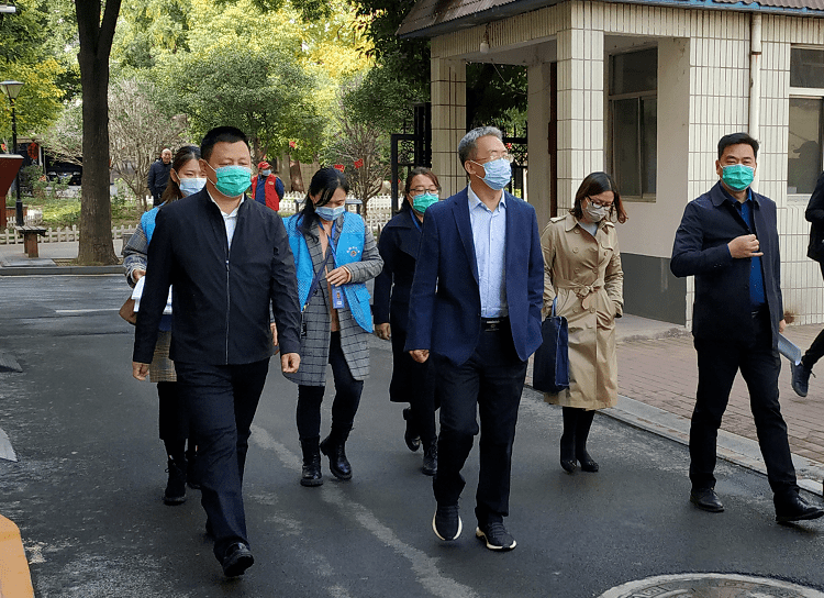 区委副书记胡钦调研仙营街道人口普查工作