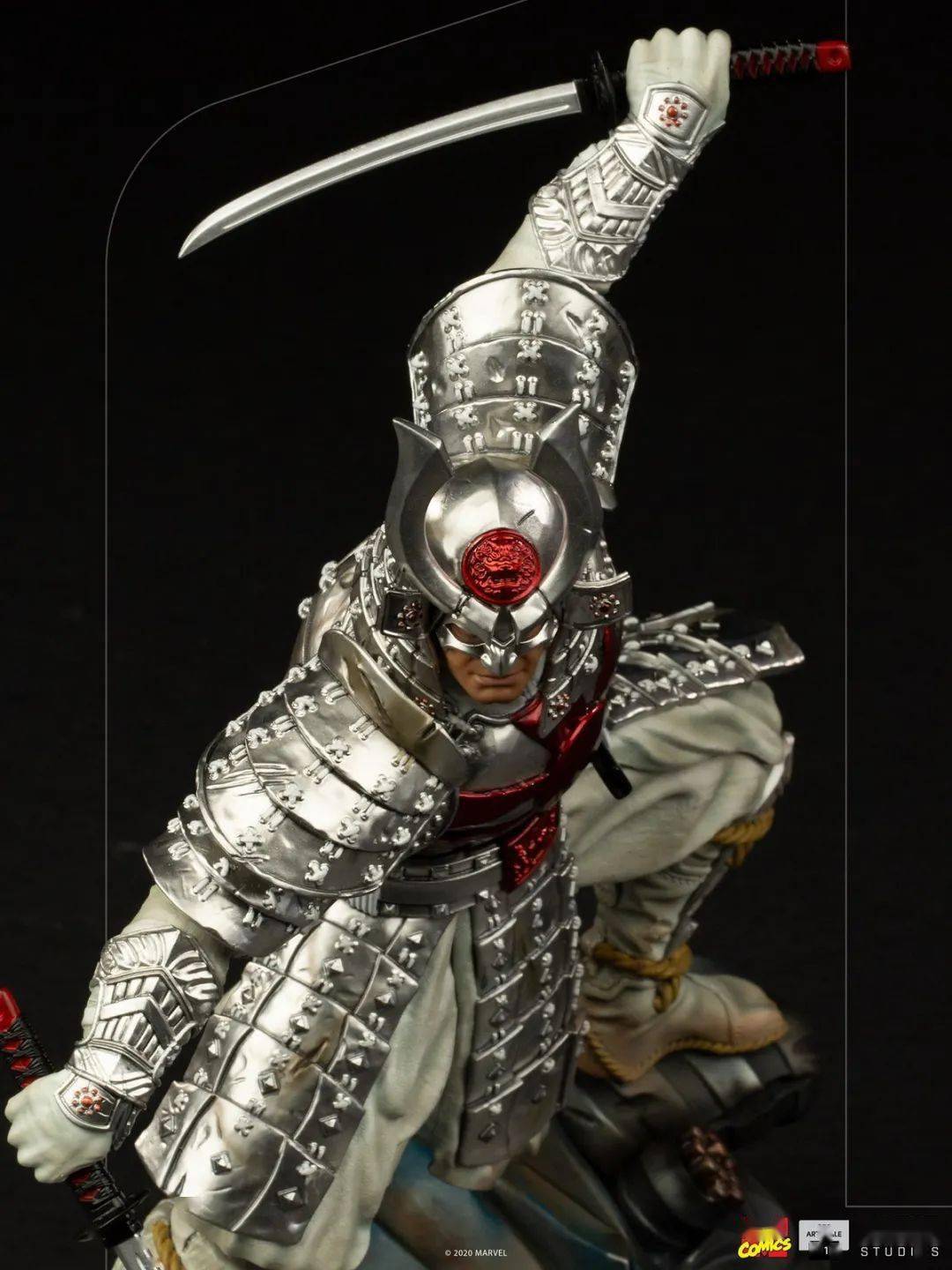 新品预定~ iron studios marcas33320-10 1/10 漫威反派 银色武士