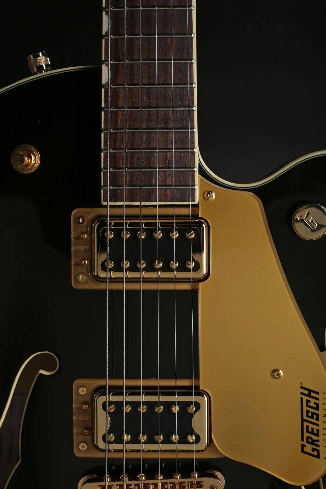 超酷黑金配色 | gretsch 半空心单缺角琴惊艳亮相_搜狐汽车_搜狐网