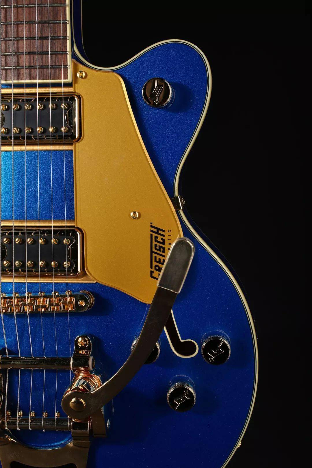 超酷黑金配色 | gretsch 半空心单缺角琴惊艳亮相_搜狐汽车_搜狐网