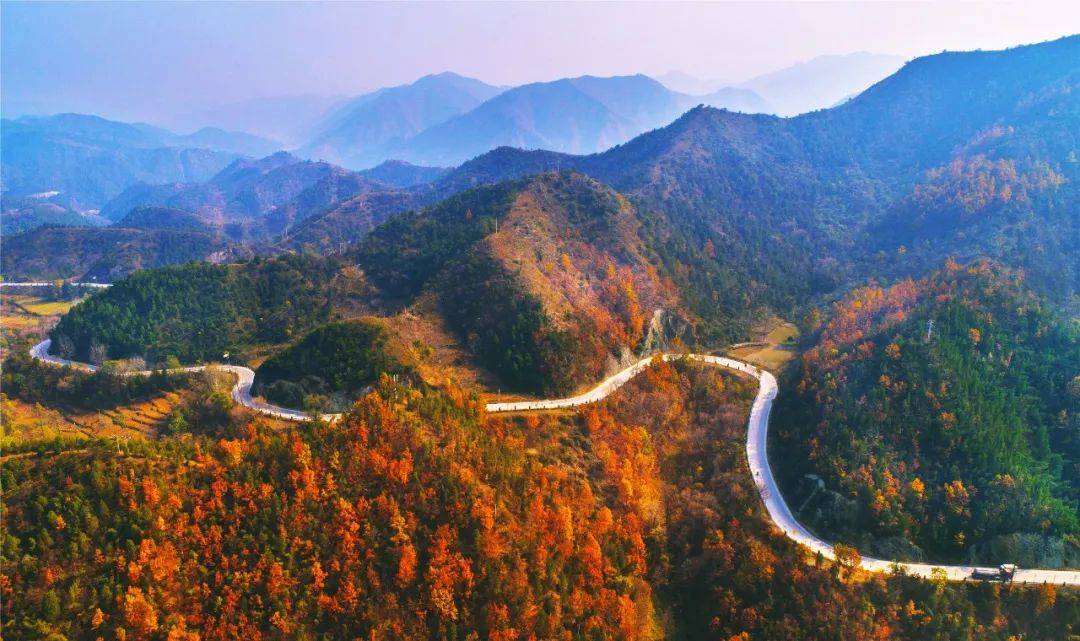 秋景国道344掠影