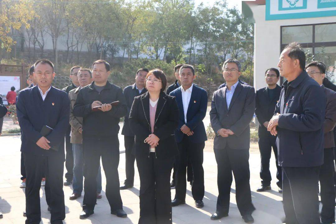 长清区挂牌督办软弱涣散村现场会在双泉镇召开
