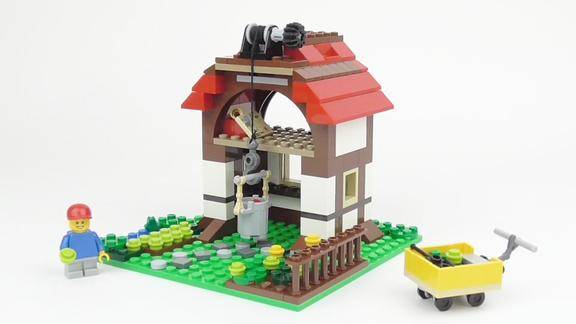 拼装乐高创意百变31010农场谷仓