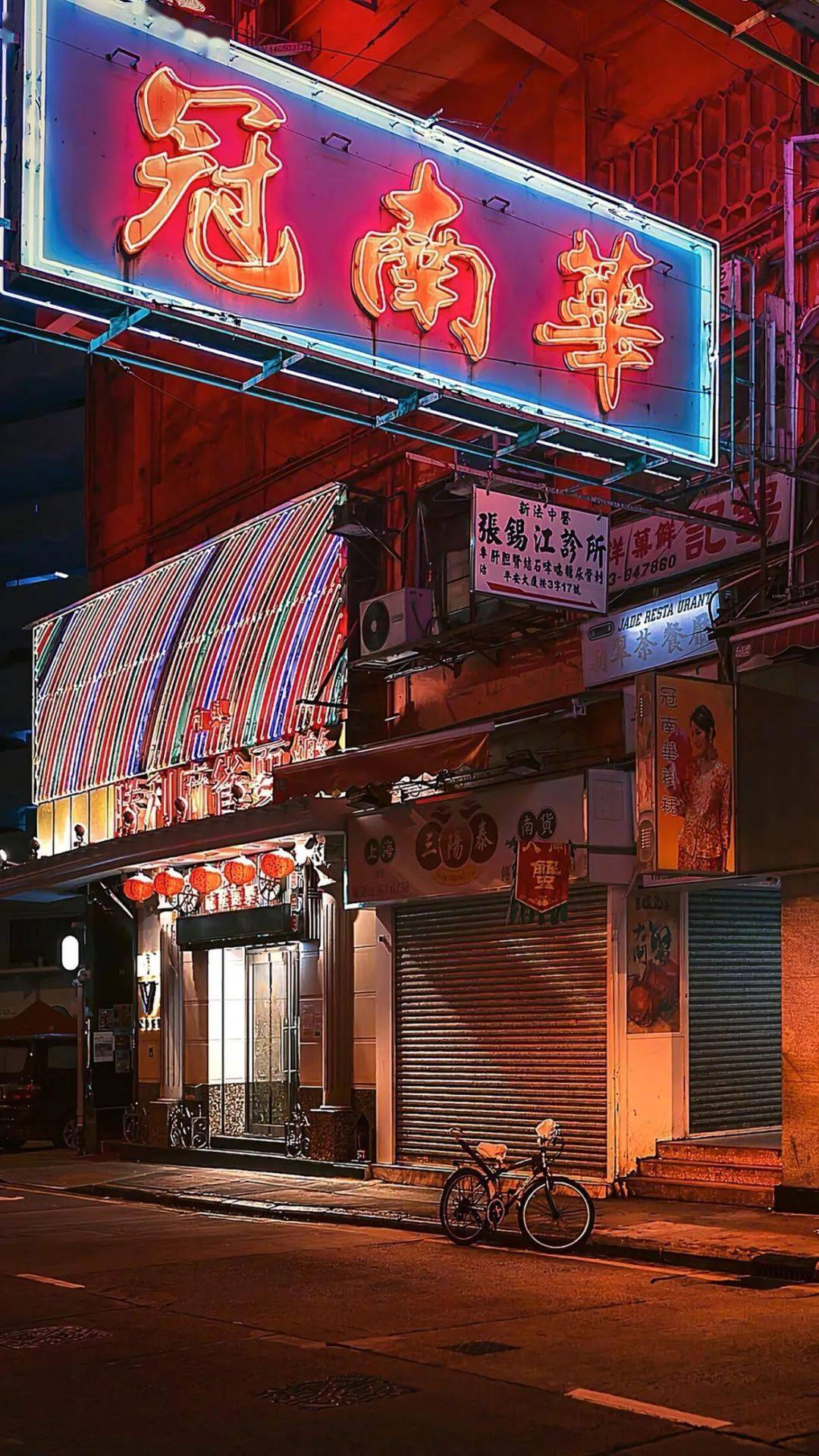 别掉队今天一起去香港街头看看咯?城市风格的壁纸感觉你们还喜欢