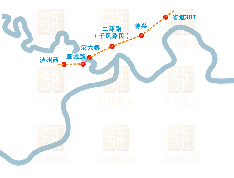 三環路四橫線六縱線丨瀘州城市骨架交通路網這樣安排