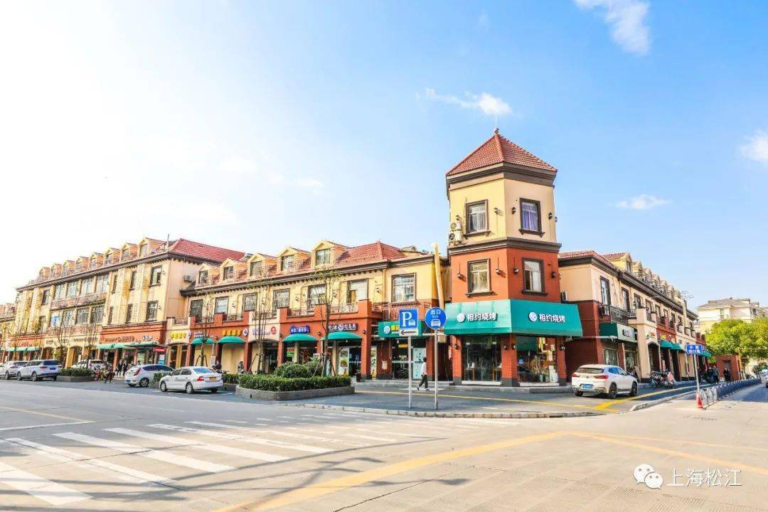 环境颜值整体提升松江这条美食街更美了