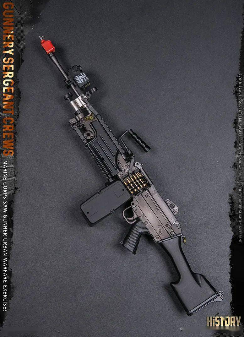 67新品预定~ damtoys 1/6 美国海军陆战队 机枪手 枪炮军士长克鲁斯