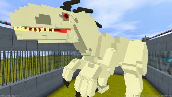 迷你世界奥特曼赛罗变成暴虐霸王龙会不会伤害游客