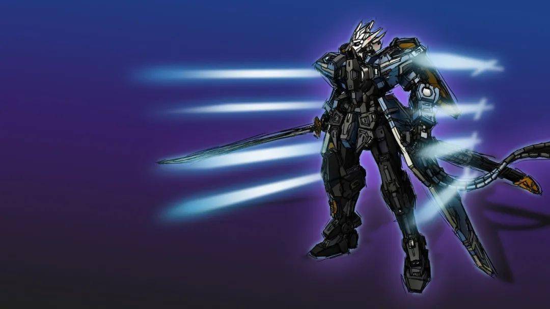 发布会当天看到鬼泣5se预告pv我就有制作一台维吉尔专用高达的想法了