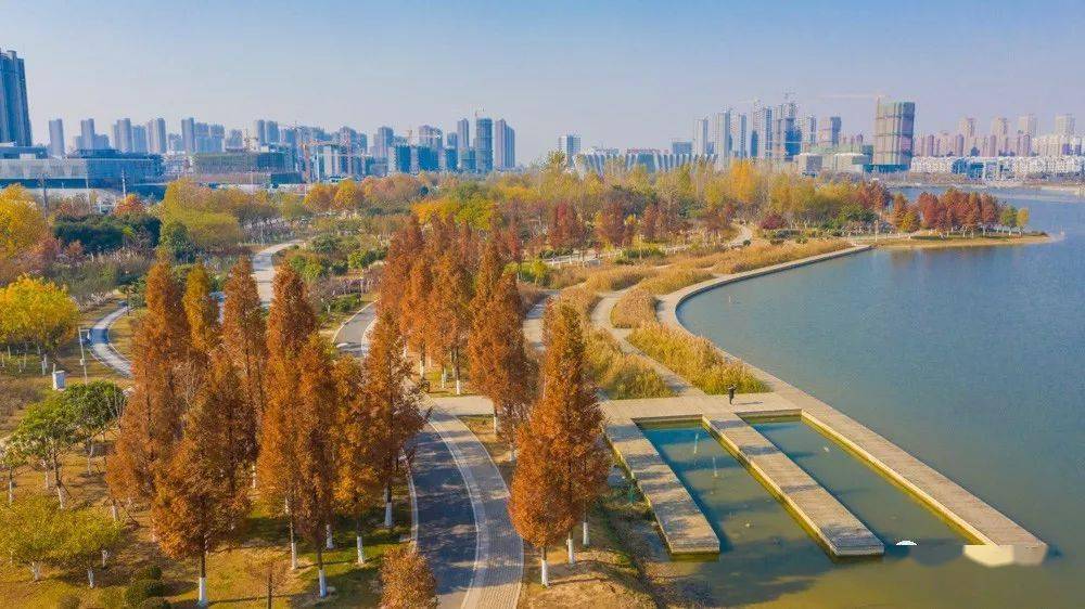 暖阳下的南湖公园美成屏保