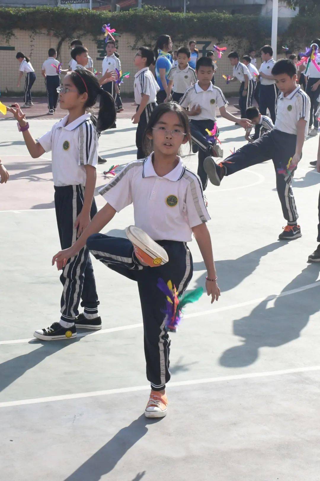 阳光大课间,健康每一天——双岗小学参加厚街镇中小学体育大课间评比