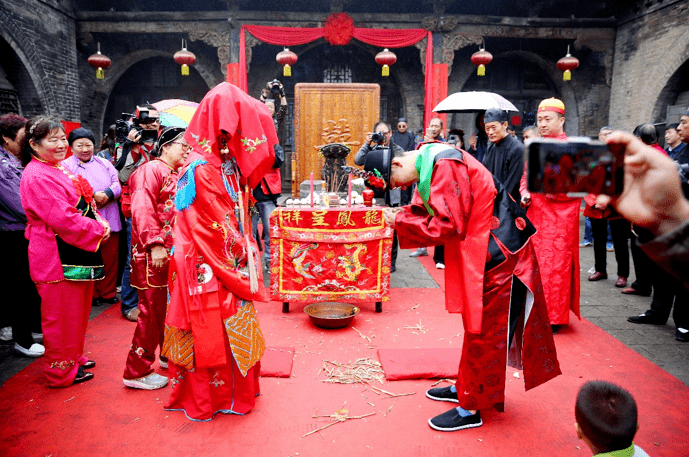 打卡美丽乡村唯美至极这里有一场婚俗秀刷爆了朋友圈