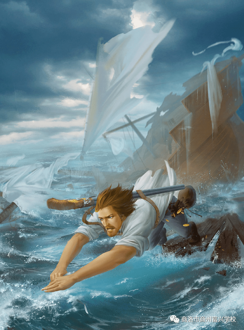 (157) —— 六年级①班 宋剑轩            读《鲁滨逊漂流记》有感